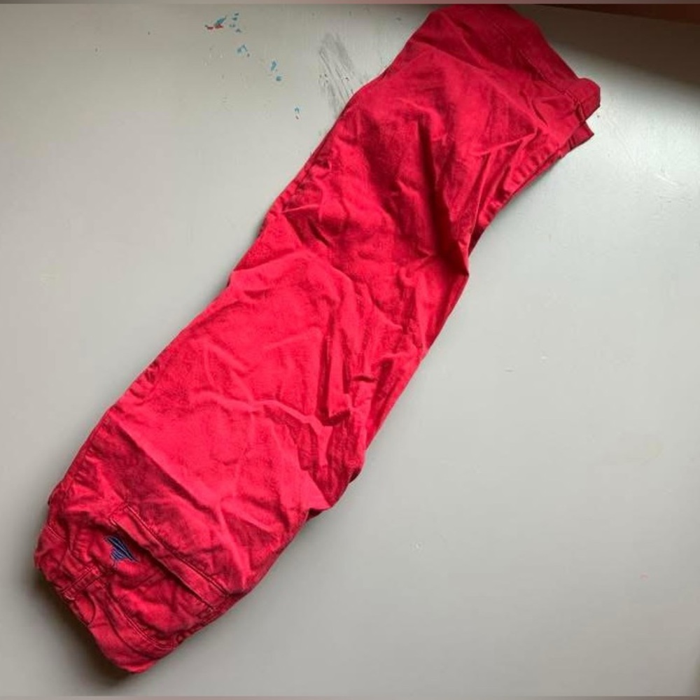 Vibrant Red Kids pants
